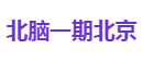 北脑一期北京
